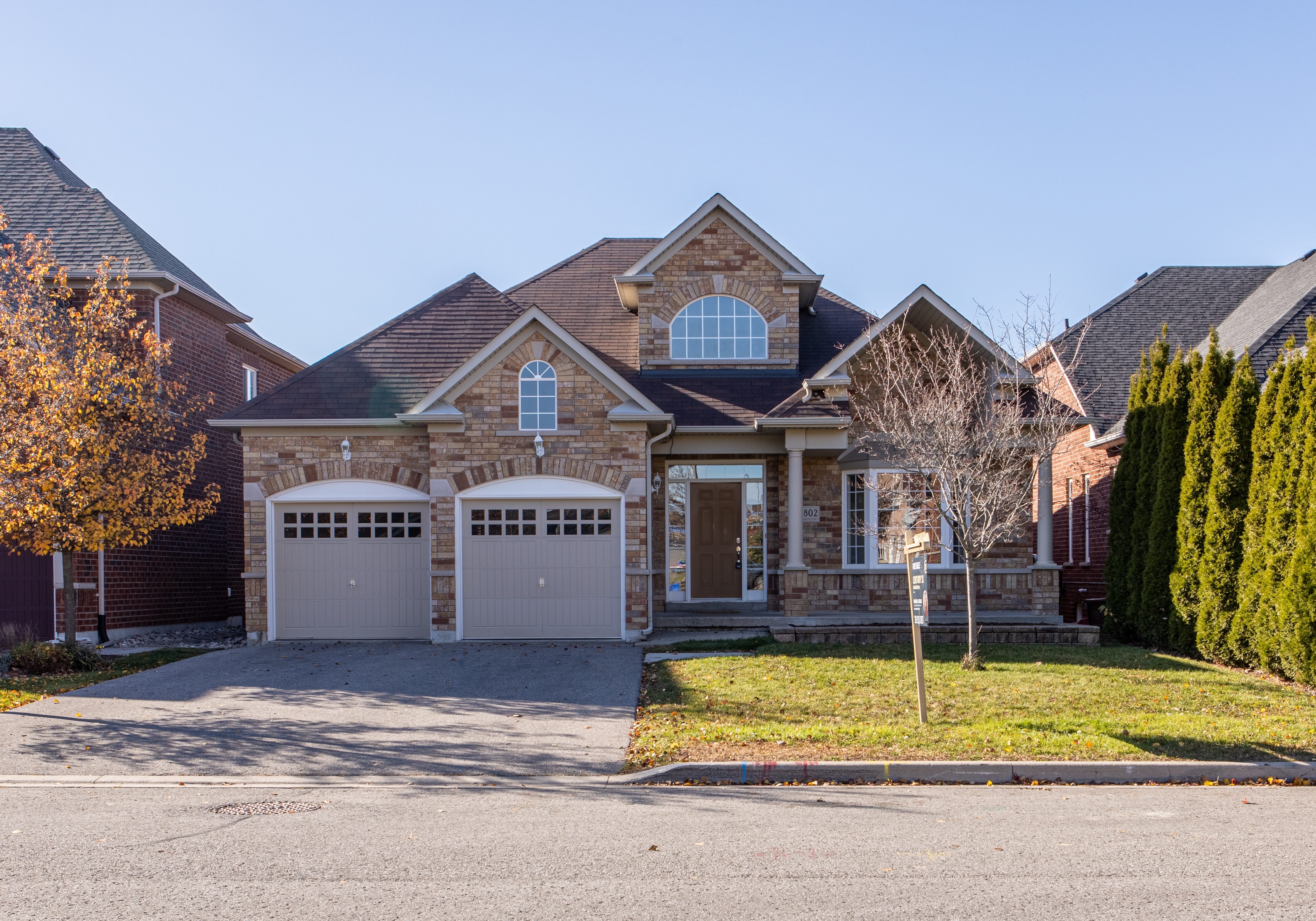 a brick-built house